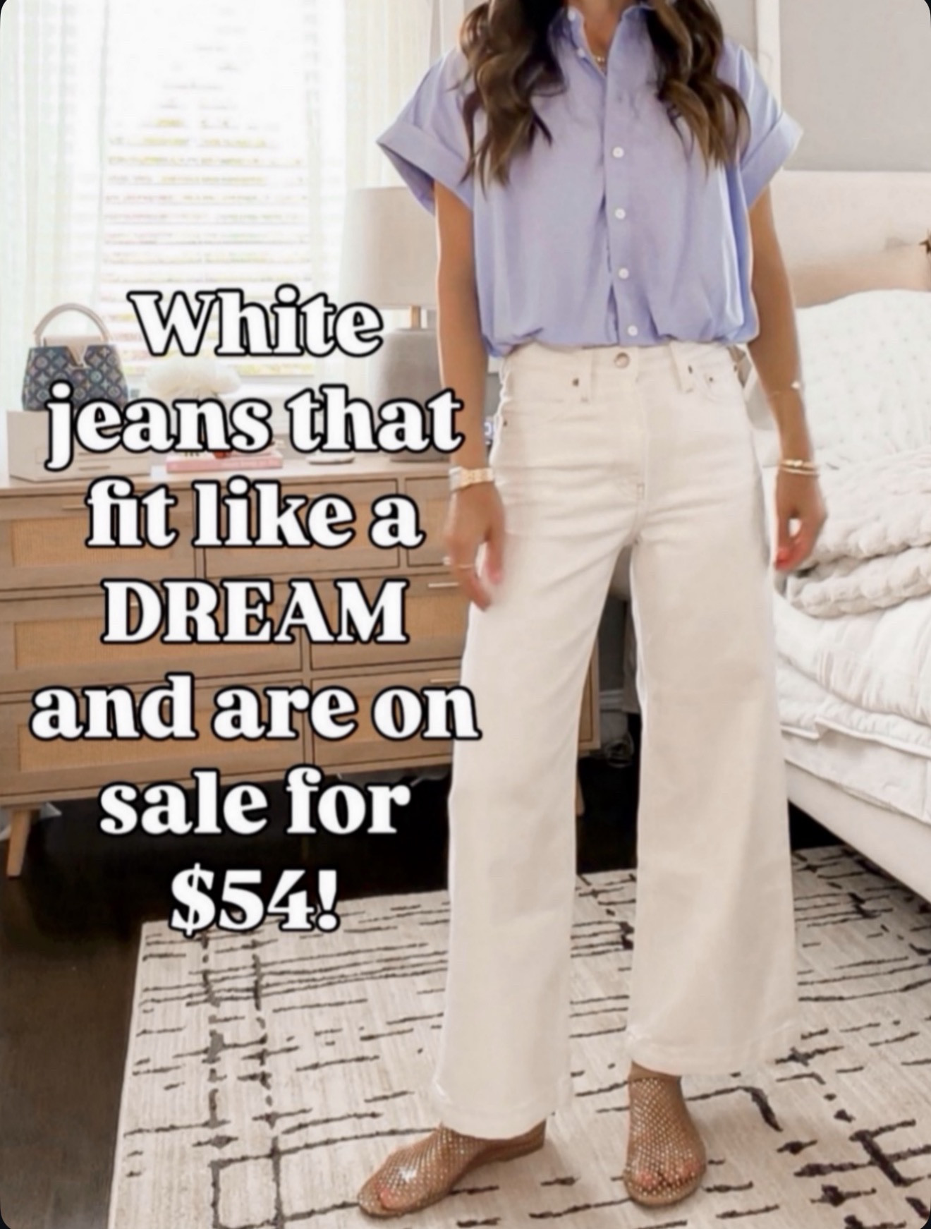 White jeans season is here and these fit like an absolute dream 🤍🔗⬇️ wearing size 24

#LTKootd #LTKmomlife #LTKOver40