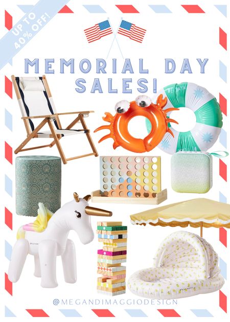 And so many summer fun beach and backyard picks are now up to 40% OFF!! Like this super fun unicorn inflatable sprinkler! 🤣🦄 and love these pool floats and this outdoor stool is such a cool coastal design!! 🐚 more picks linked too!

#LTKSeasonal #LTKfamily #LTKsalealert