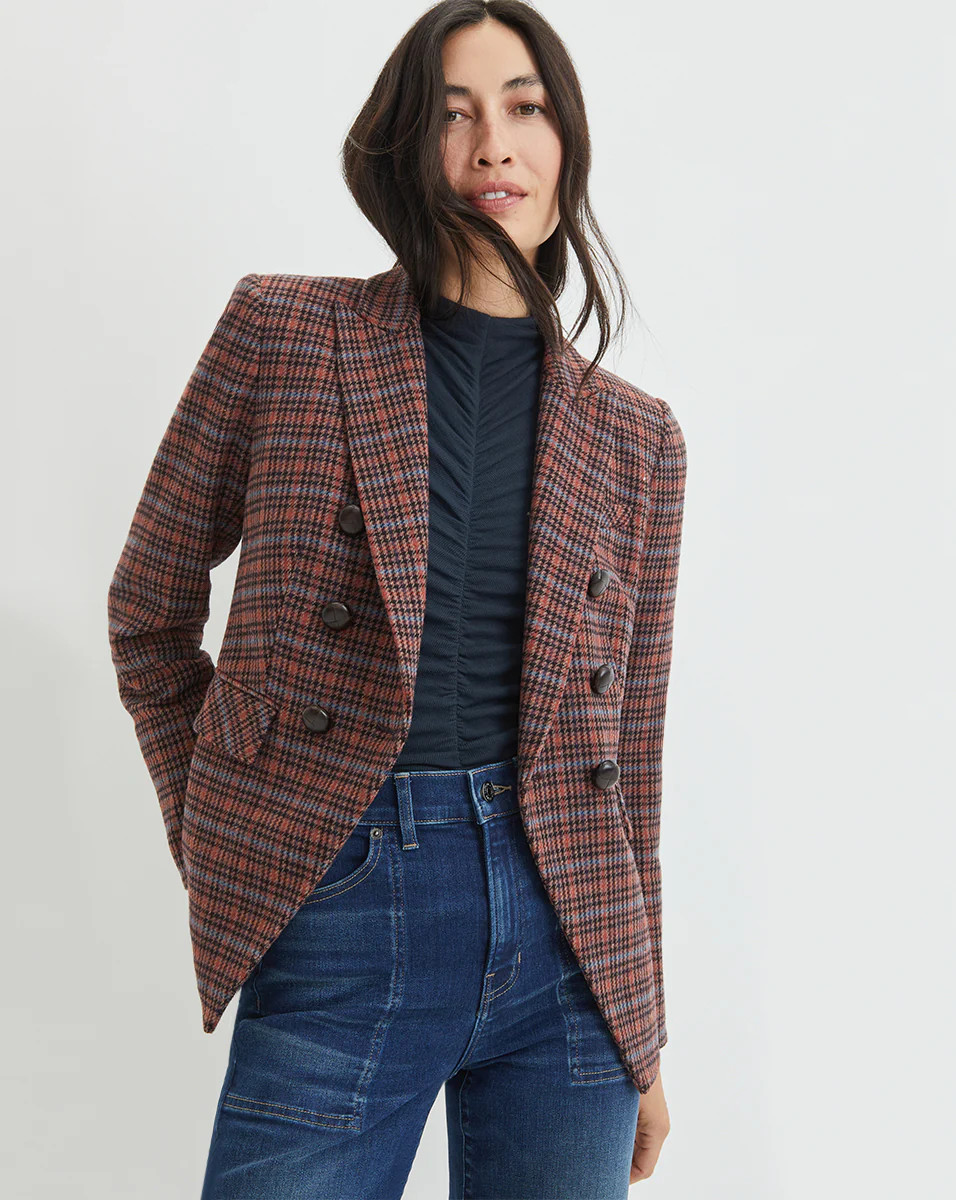Miller Plaid Dickey Jacket | Veronica Beard