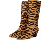 Click for more info about Cleo Kicked Heel Calf Boot