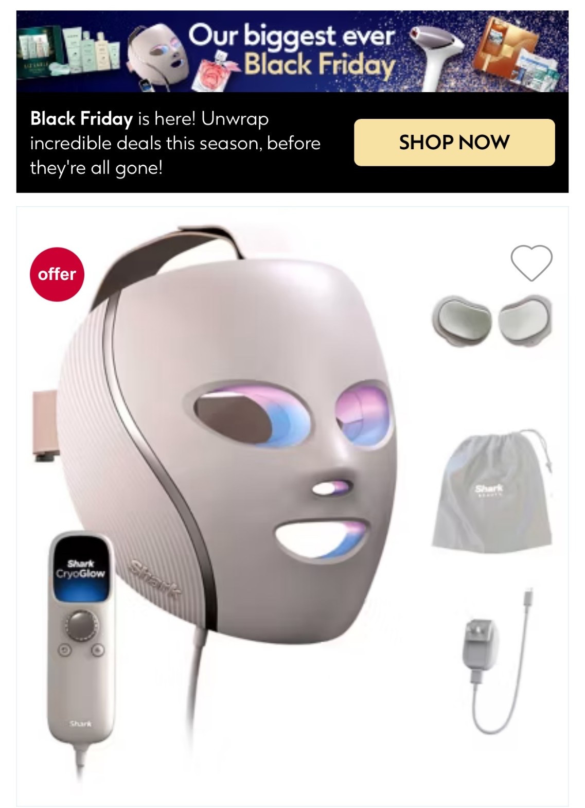 I have treated myself to the shark cryoglow boots have it with £50 off! 

#LTKCyberWeek #LTKgiftguide #LTKuk