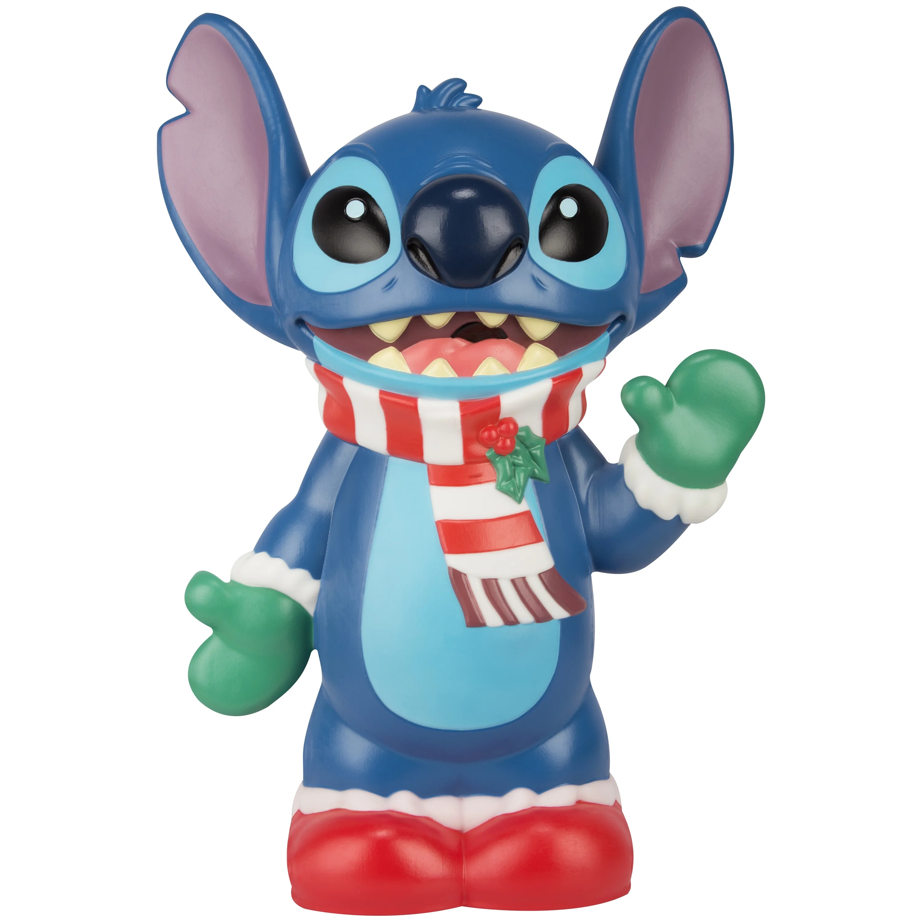 Christmas Lighted Blow Mold Outdoor Decor Stitch Disney, 22 in | Walmart (US)