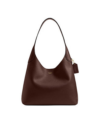 Brooklyn Large Leather Shoulder Bag 34 | Macy's