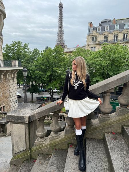 Paris 🖤
City, Eiffel Tower, preppy aesthetic, Prada, street wear, Chanel 

#LTKeurope #LTKfrance #LTKsummer
