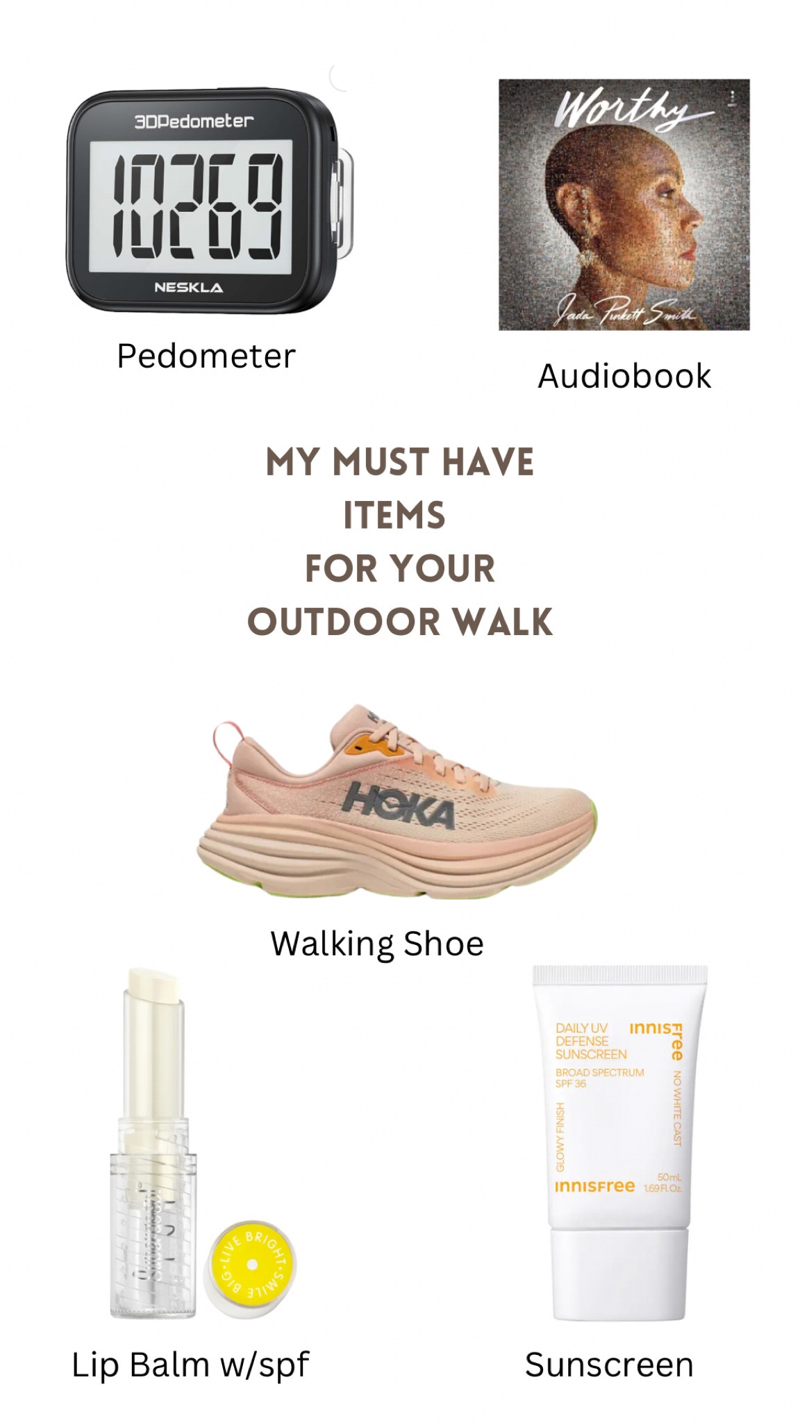 Some of my essentials for my walking workouts and challenges.

#LTKfitness #LTKover40 #LTKxSephora
