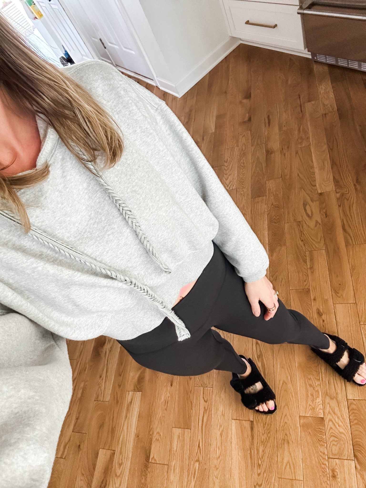 I found this cutie cropped hoodie in a gorgeous bright blue for spring for… get this… $25 down from $120!!! Super soft and flattering silhouette  

#LTKmomlife #LTKgrwm #LTKootd