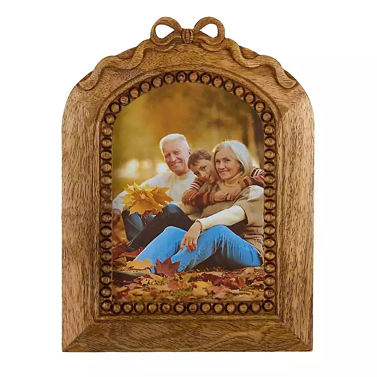 New! Arched Bow Wood Picture Frame | Kirklands