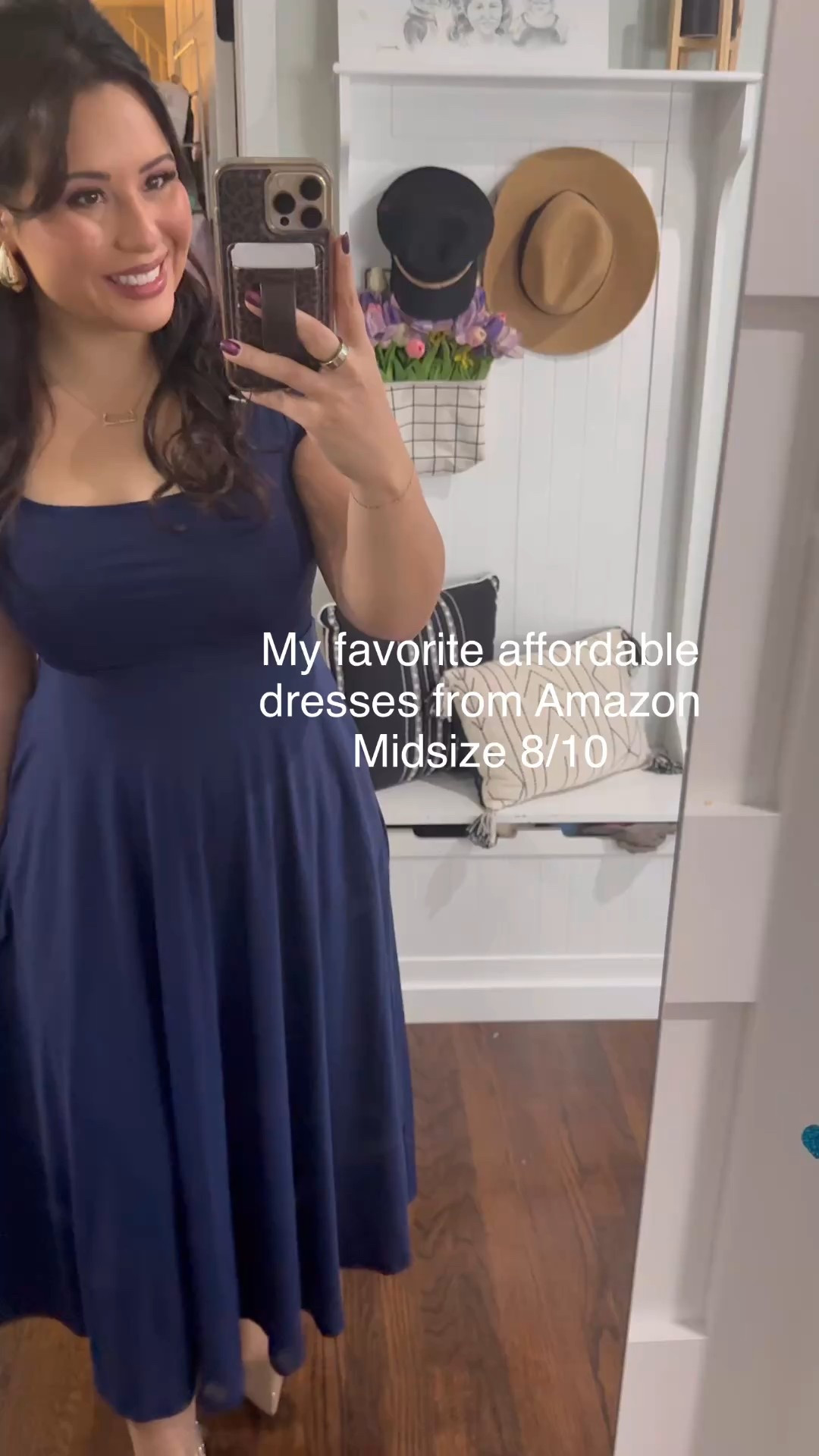 These are my top 3 favorite dresses right now and for good reason 🙌
The first two are so good I grabbed them in multiple colors — super stretchy, forgiving, and that criss-cross back is so flattering (even with a mom tummy or baby bump 💕).
And the last sweater dress? Thick, cozy, not see-through, and yes — real buttons 👏
Basically: effortless, comfy, and confidence-boosting ✅

#MomStyle #MomOutfits #AmazonFinds #OOTD #MomLikeABoss #ModestFashion #FallOutfits #EverydayStyle #DressTryOn #FashionFinds #MomApproved

#LTKGiftGuide #LTKMidsize #LTKPetite