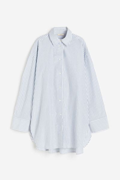 Camisa oversize en mezcla de seda | H&M (FR, IT, ES, PT, BE)