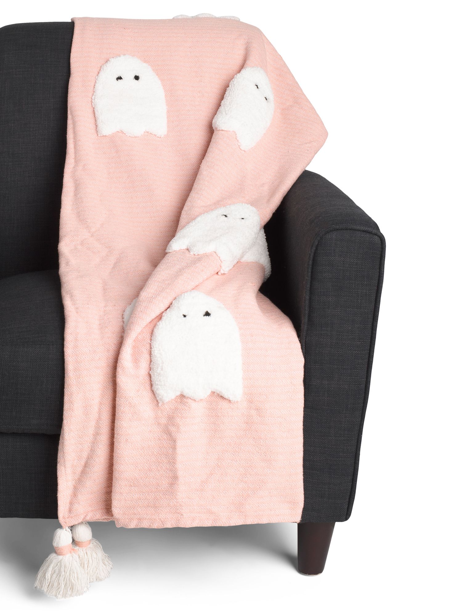 Made In India Tufted Ghost Throw | TJ Maxx