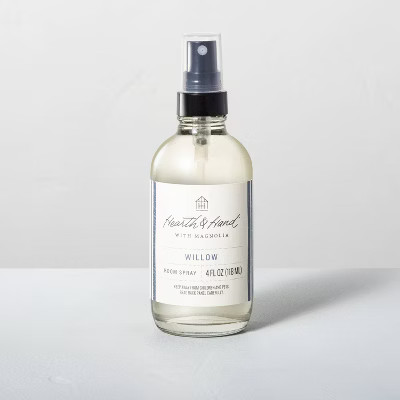 4 fl oz Willow Seasonal Room Refresher Spray - Hearth & Hand™ with Magnolia | Target