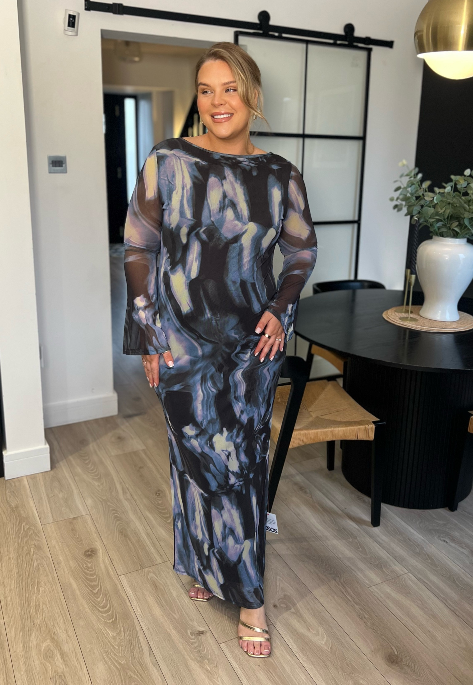 Wedding guest dress. Wedding guest outfit. Occassionwear. Maxi dress. Satin dress. Blue dress. Mesh dress. ASOS dress. Maternity. Curve fashion. 

#LTKuk #LTKwedding #LTKpartywear