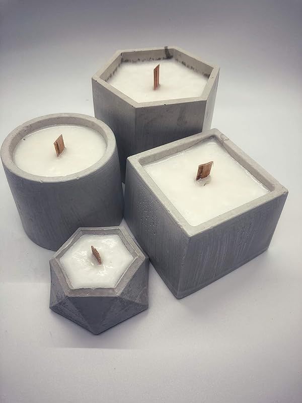 Citronella Concrete Candle | Cement Decor | Concrete Decor | Outdoor Candle | Amazon (US)