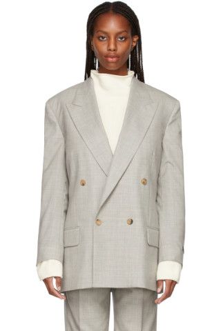 Grey California Blazer | SSENSE