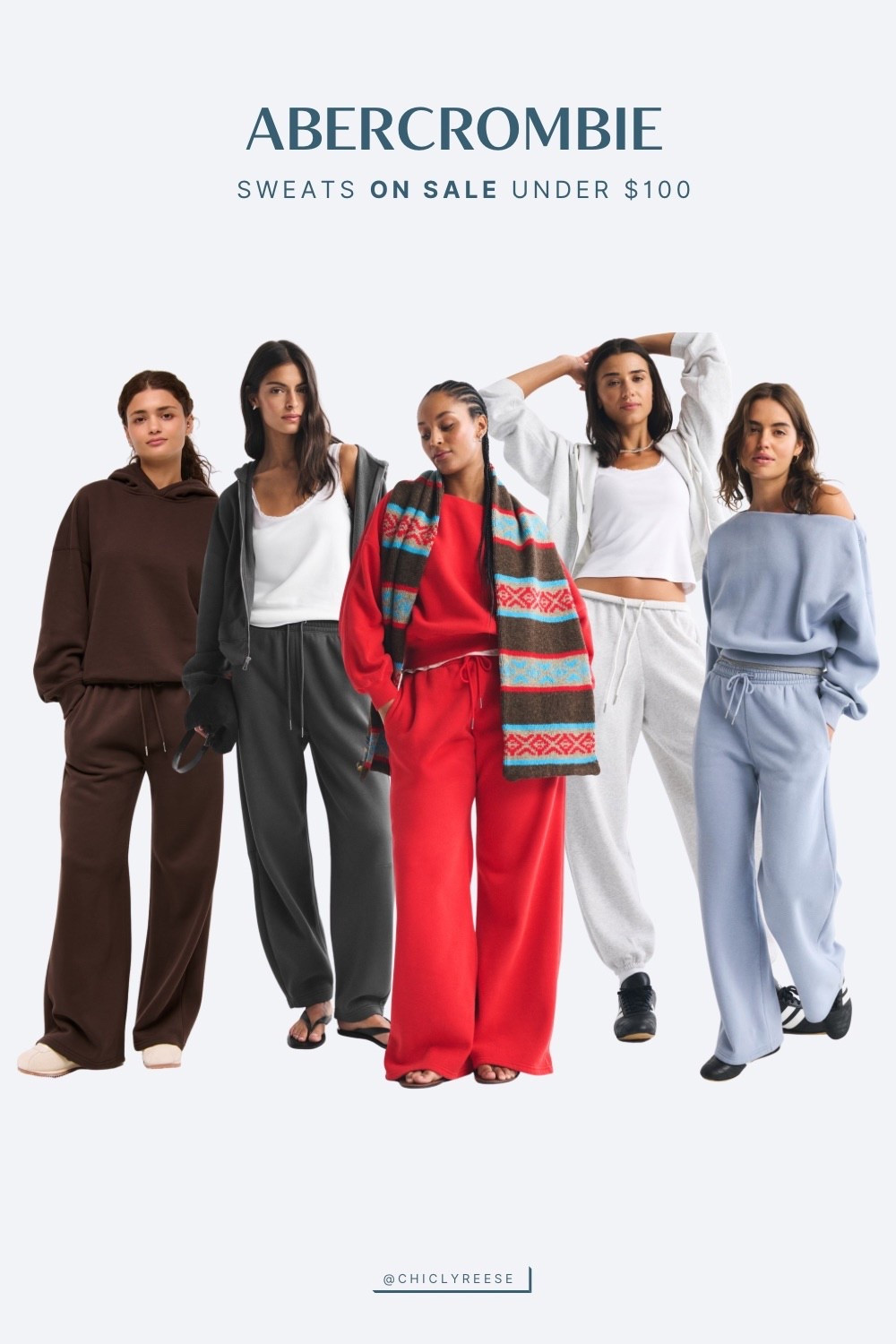 Sale alert! Cute and cozy sweatshirts and sweatpants on sale at Abercrombie and Fitch. These are all under $100 and perfect for mixing and matching. I love the off the shoulder sweatshirt and the classic hoodie with a pair of wide leg sweatpants. #sweatsuits #fall #abercrombie #salefinds 

#LTKSaleAlert #LTKFindsUnder100 #LTKStyleTip