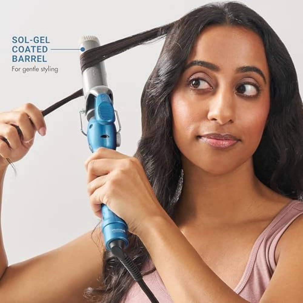 BaBylissPRO Nano Titanium Spring Curling Iron, Professional Hair Wand, Tool for Stylists, Nano Ti... | Amazon (US)