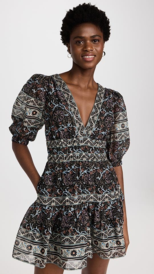 Marlee Print Puff Sleeve Dress | Shopbop