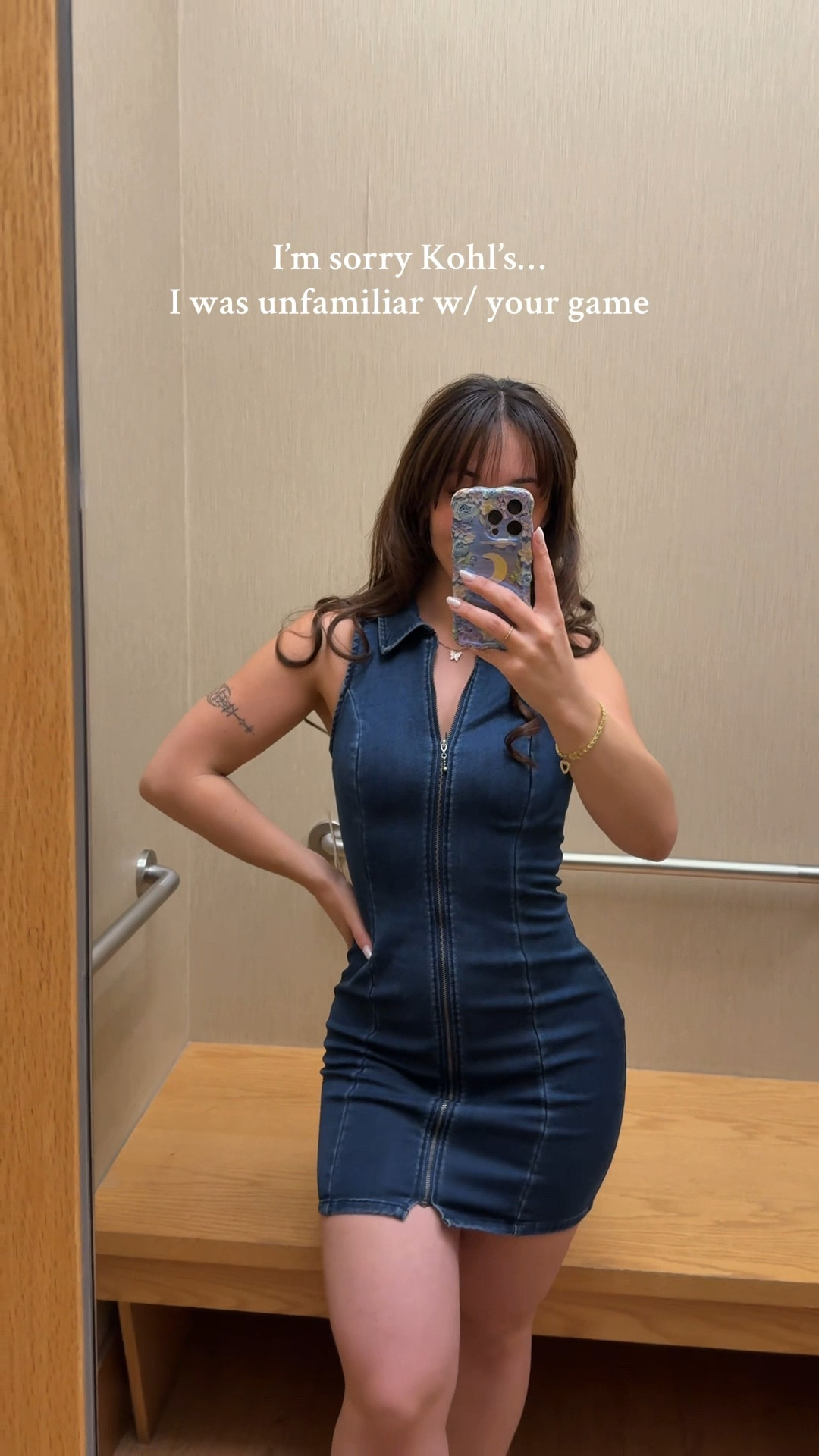 This denim dress at Kohl’s is STUNNING 🥵 

#LTKCyberWeek #LTKFindsUnder50 #LTKSaleAlert