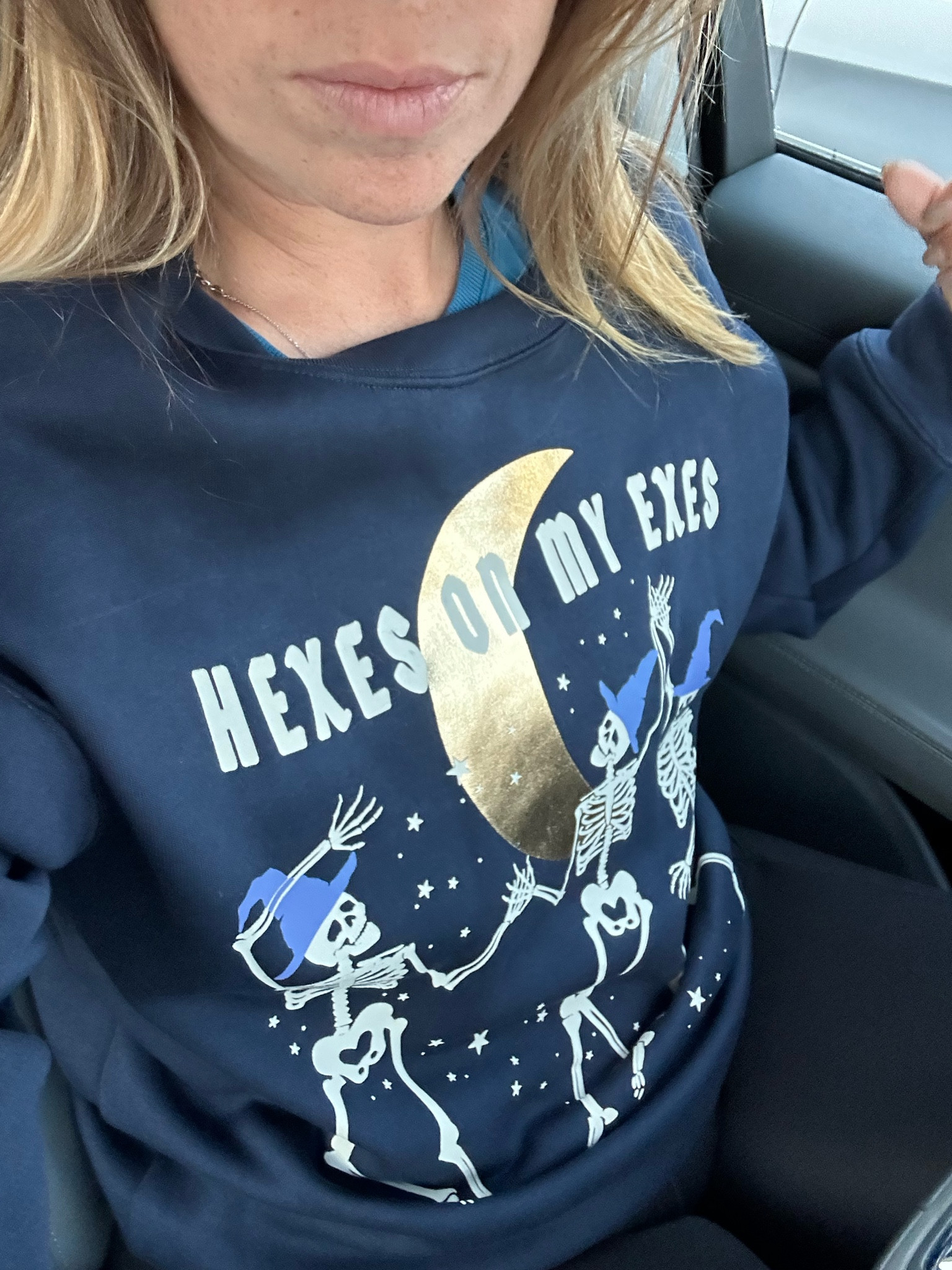 Good thing I don’t have many… 
Hexes on my exes 


Halloween 
Halloween outfit 
Skeleton 
Halloween fashion 


#LTKHalloween #LTKSeasonal