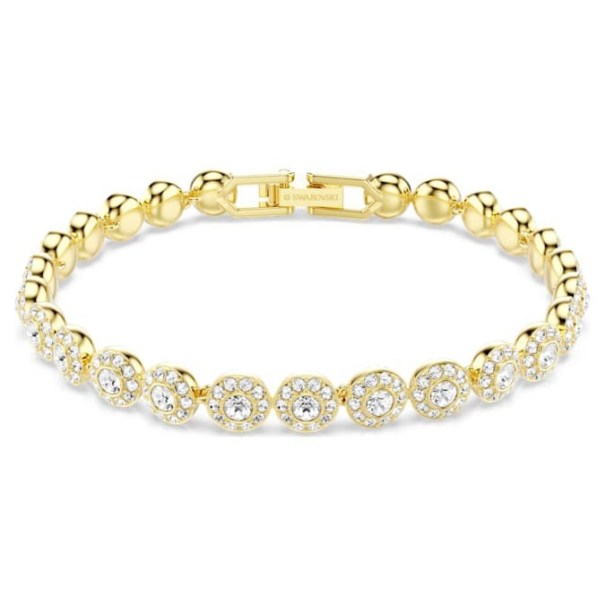 Swarovski Una Angelic Gold-Tone Plated Bracelet, Size S | Jomashop.com & JomaDeals.com