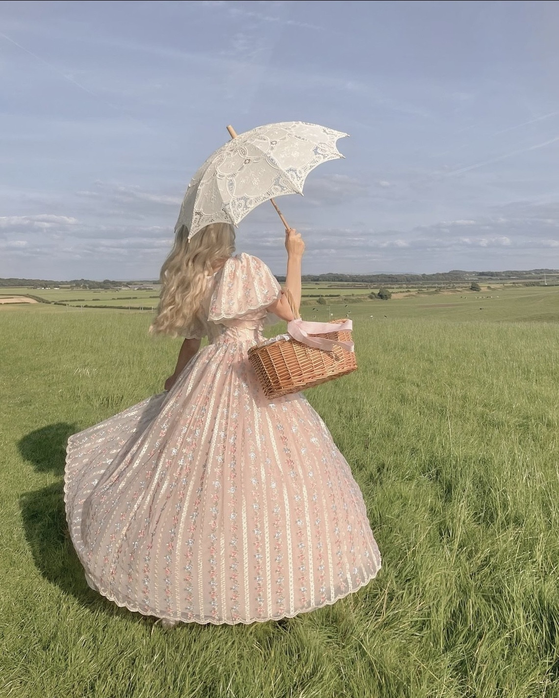 holding onto Summer with the JessaKae Collette Dress - so pretty! wearing a size S here ☺️🌸 #cottagecore #coquette #princess

#LTKwedding #LTKpartywear #LTKsummer