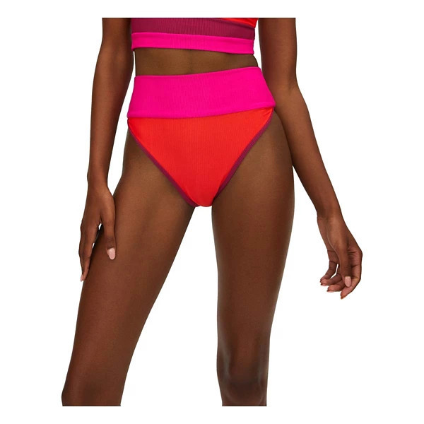 Women's Beach Riot Emmy Swim Bottoms Large Red | Scheels