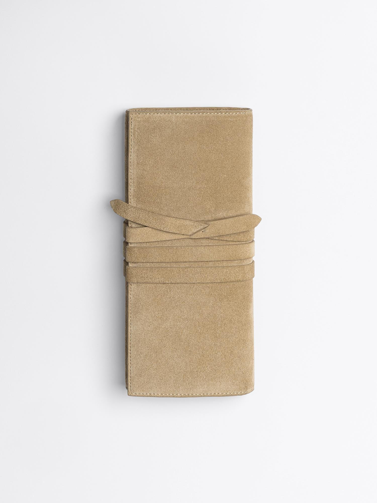 Tan Suede Clutch Leather | Brochu Walker | Brochu Walker
