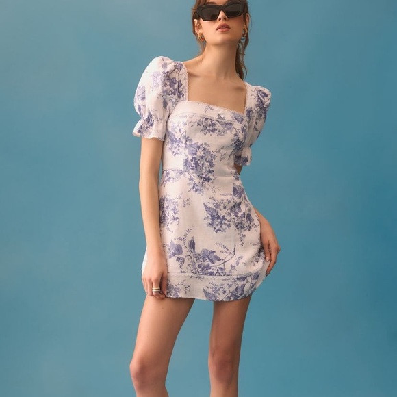 NWT Reformation Evianna Linen Dress | Poshmark