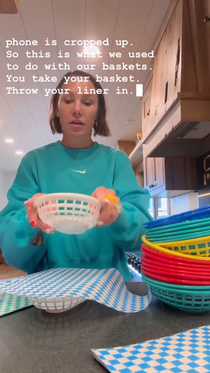 Love having these food baskets at the cabin. Perfect for entertaining friends and family. Looks cute and serves a great purpose! 

#LTKHome #LTKBacktoSchool #LTKFamily