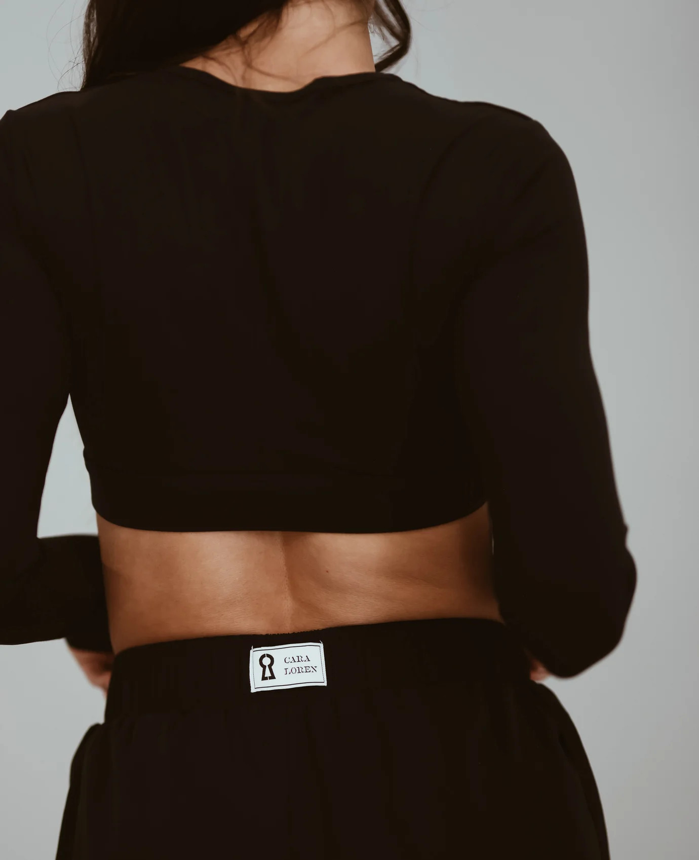 Track Short - Black | Cara Loren Active