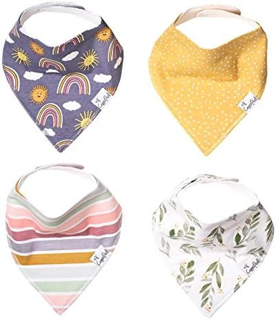 Copper Pearl Baby Bandana Drool Bibs for Drooling and Teething 4 Pack Gift Set"Hope", 136 grams (... | Amazon (CA)