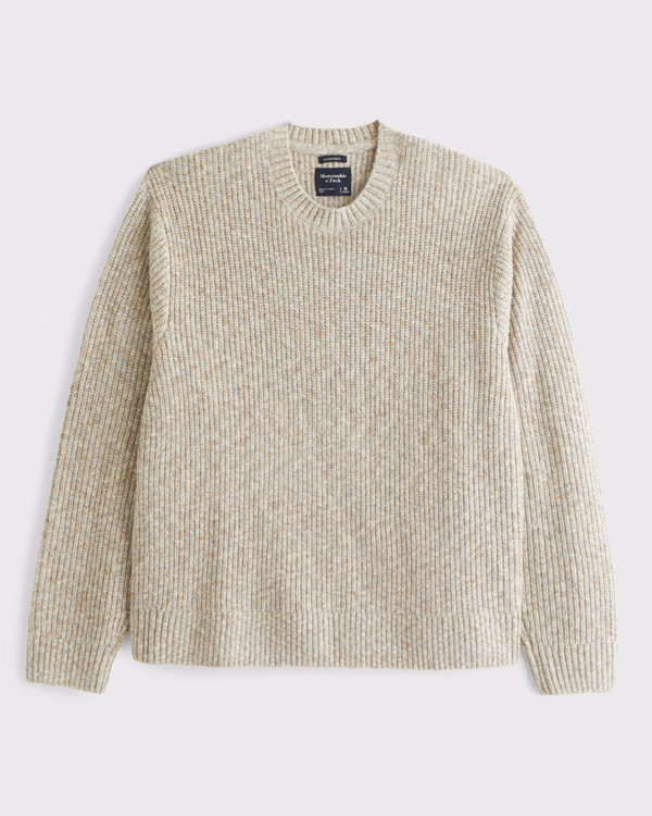 A&F Essential Crew Sweater | Abercrombie & Fitch (US)