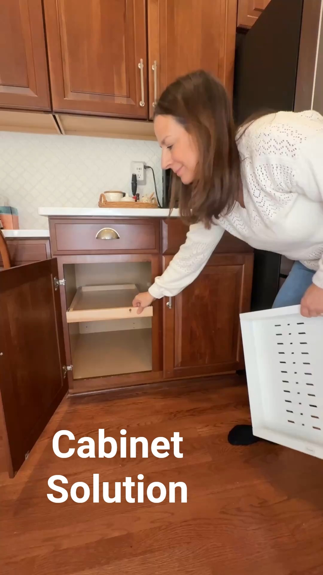 If you've ever struggled to reach things in your kitchen cabinets, you're not alone! 
These adjustable pull-out drawers from @delamuhome made organizing my lower cabinets SO much easier — without any tools or complicated installation.
They just slide right in, no hardware needed — and they're sturdy enough to hold up to 100 lbs!
Wouldn't it be nice to actually use all the space in your cabinets without digging or stretching?


#LTKHome #LTKSaleAlert #LTKWatchNow