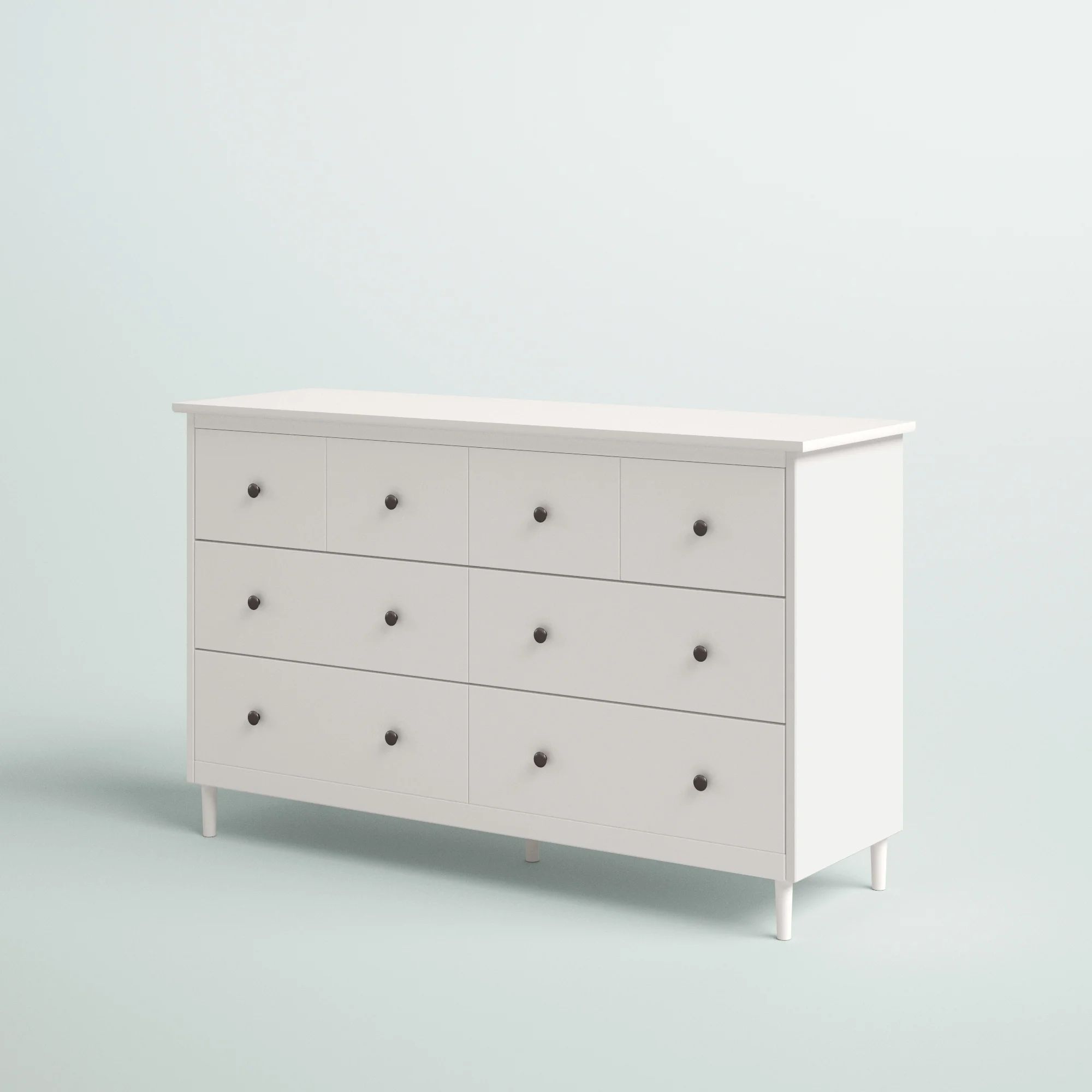 White Lafever 6 - Drawer Dresser | Wayfair North America