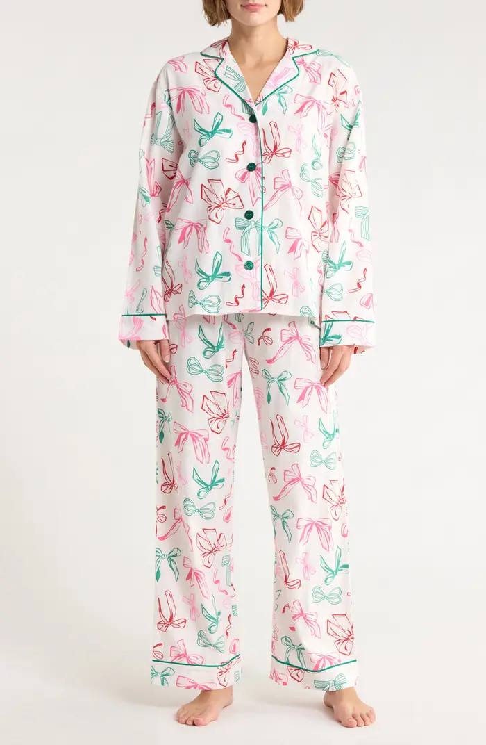 PJ Salvage Lightweight Flannel Pajamas | Nordstromrack | Nordstrom Rack