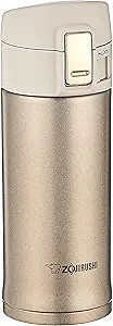 Zojirushi SM-KHE36NL Stainless Steel Mug, 12-Ounce, Champagne Gold | Amazon (US)