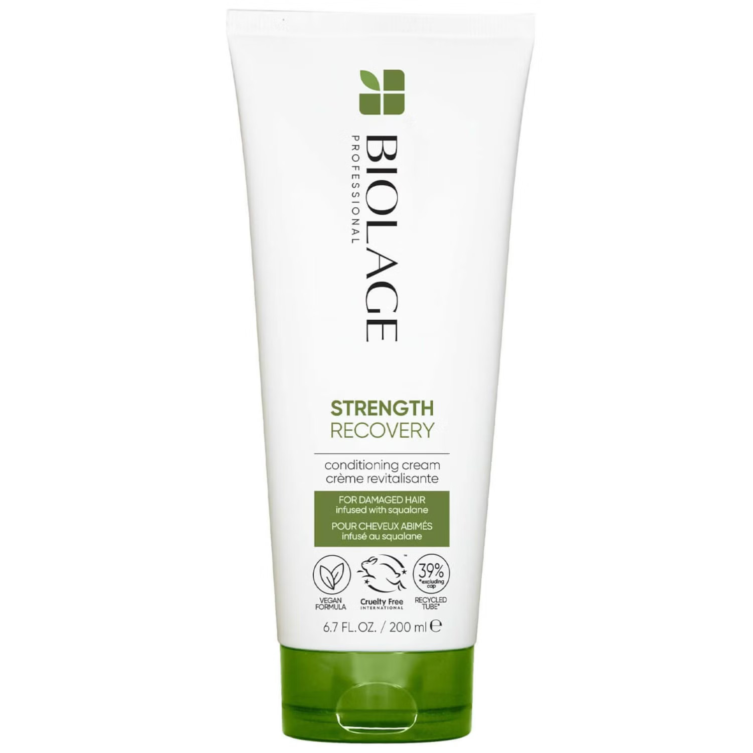 Biolage Professional Strength Recovery Vegan Nourishing Conditioner with Squalane for Damaged Hai... | Look Fantastic (UK)
