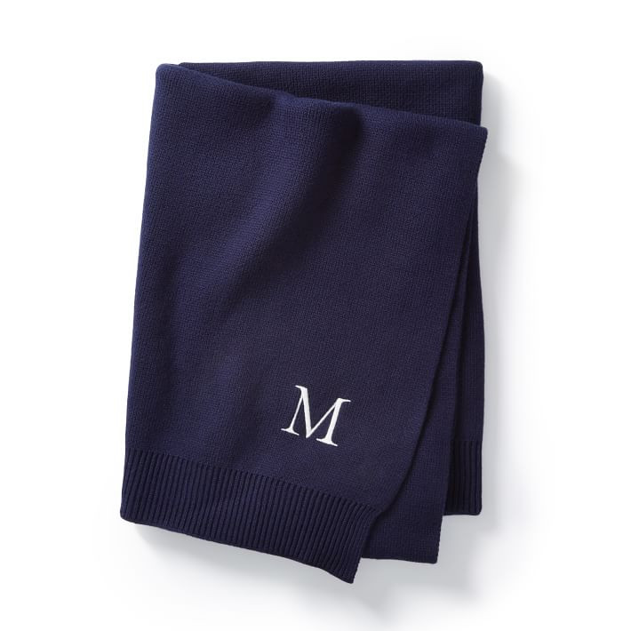 Luxe Cotton Throw Blanket | Mark and Graham