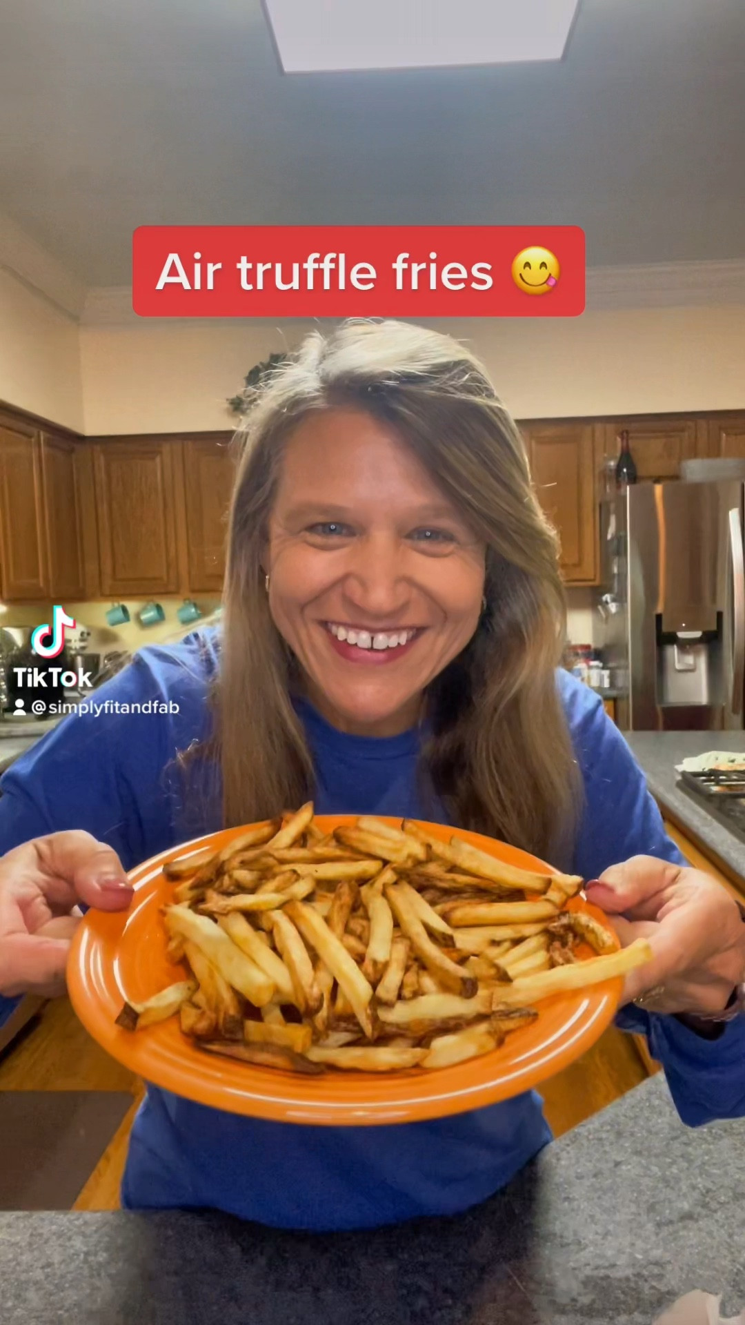 Healthy truffle fries made in the air fryer 

#LTKfit #LTKhome