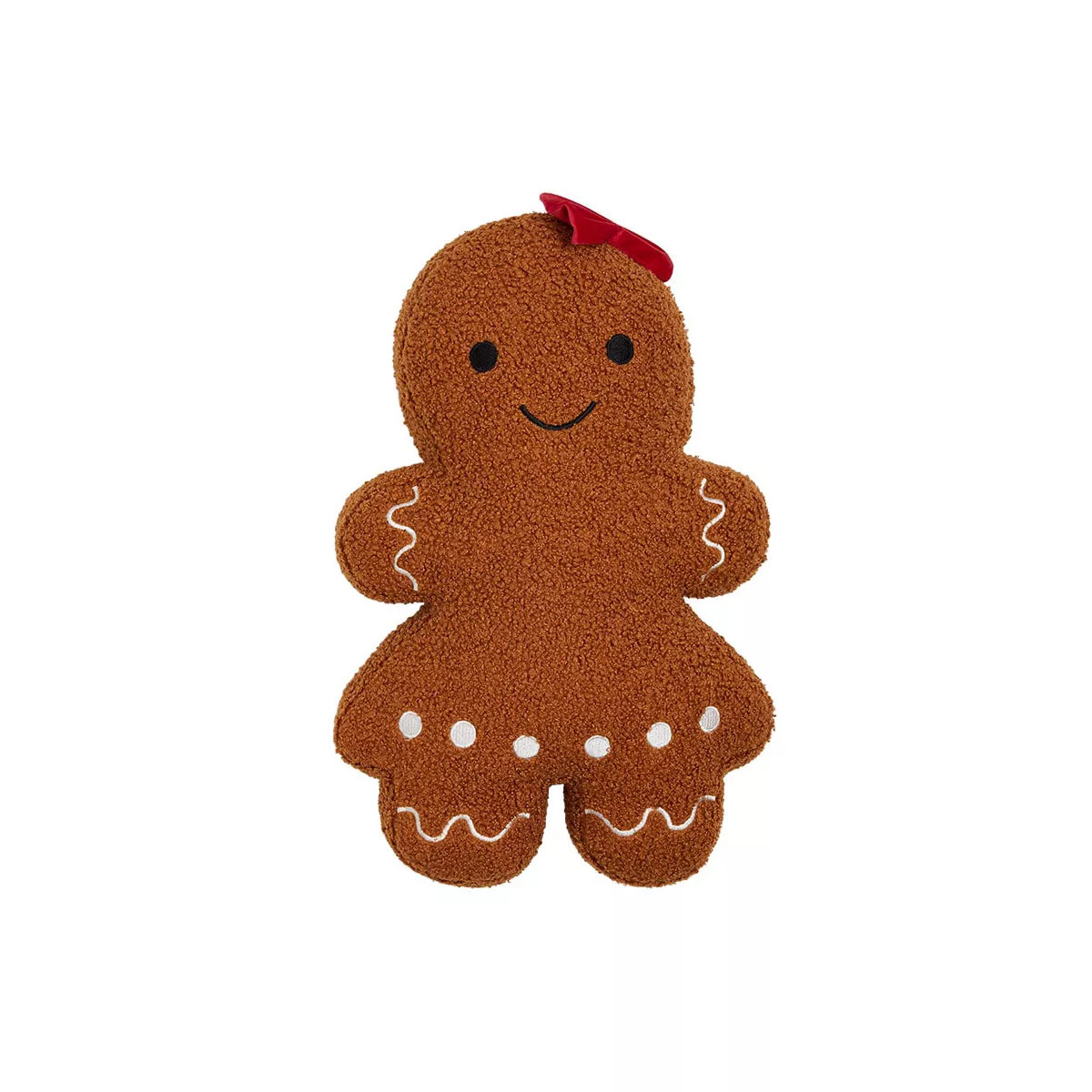 The Lakeside Collection Christmas Shaped Accent Pillows - Gingerbread Woman | Target