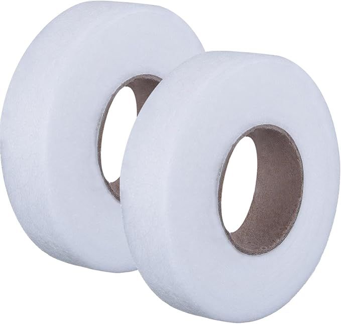 Outus Fabric Fusing Tape Adhesive Hem Tape Iron-on Tape Each 27 Yards, 2 Pack (1/2 Inch) | Amazon (US)