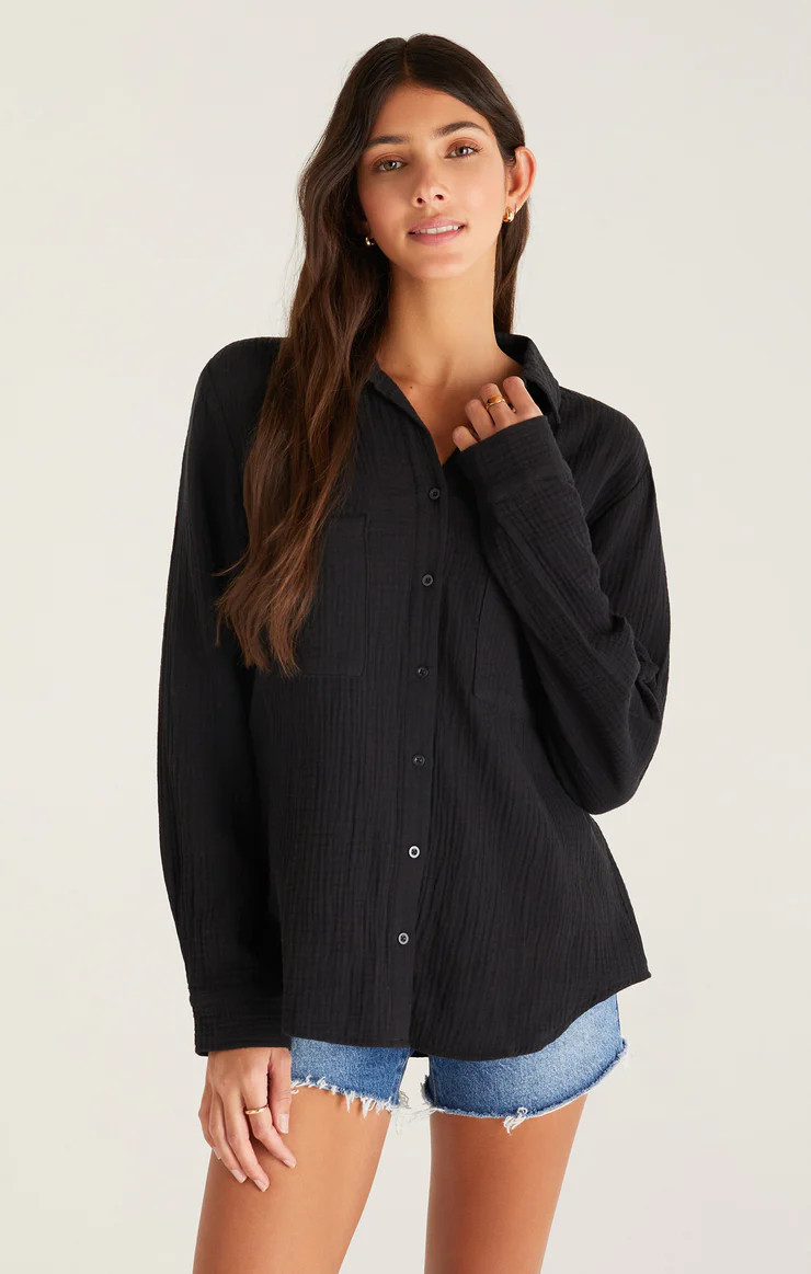 Kaili Button Up Gauze Top | Z Supply