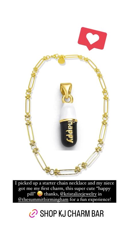 So excited about my new charm necklace from Kristalize Jewelry!! 

#LTKStyleTip #LTKBeauty #LTKFindsUnder50