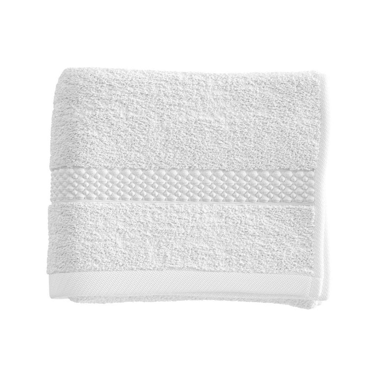 Beautiful Dobby Hand Towel, 28" x 16", Off White by Drew Barrymore | Walmart (US)