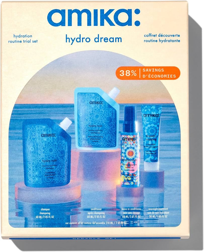 amika hydro dream hair routine trial set | Amazon (US)