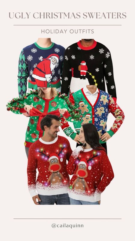 Ugly Christmas Sweaters from Amazon!

#LTKparties #LTKSeasonal #LTKHoliday