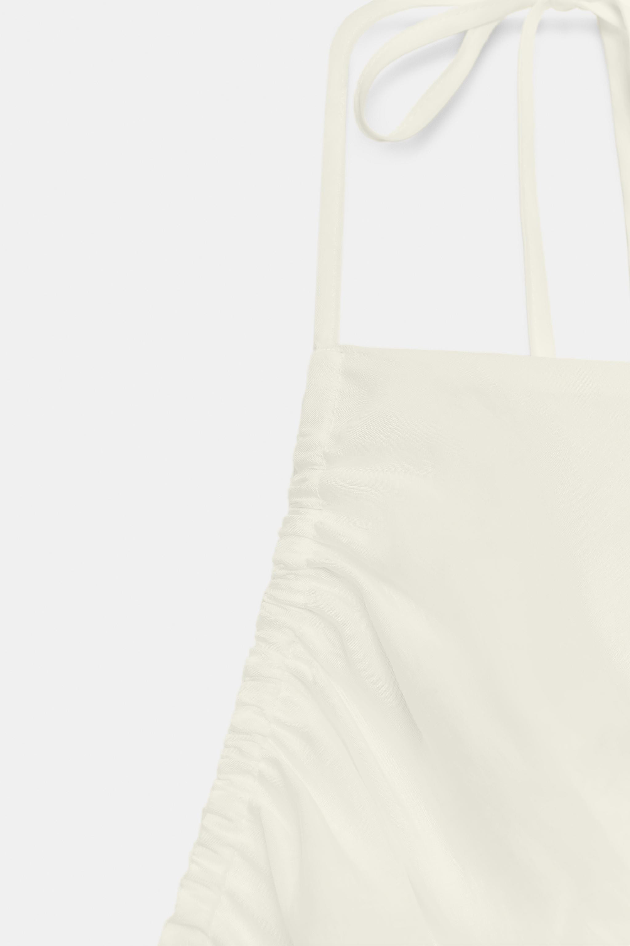 RUCHED HALTER TOP | Zara US
