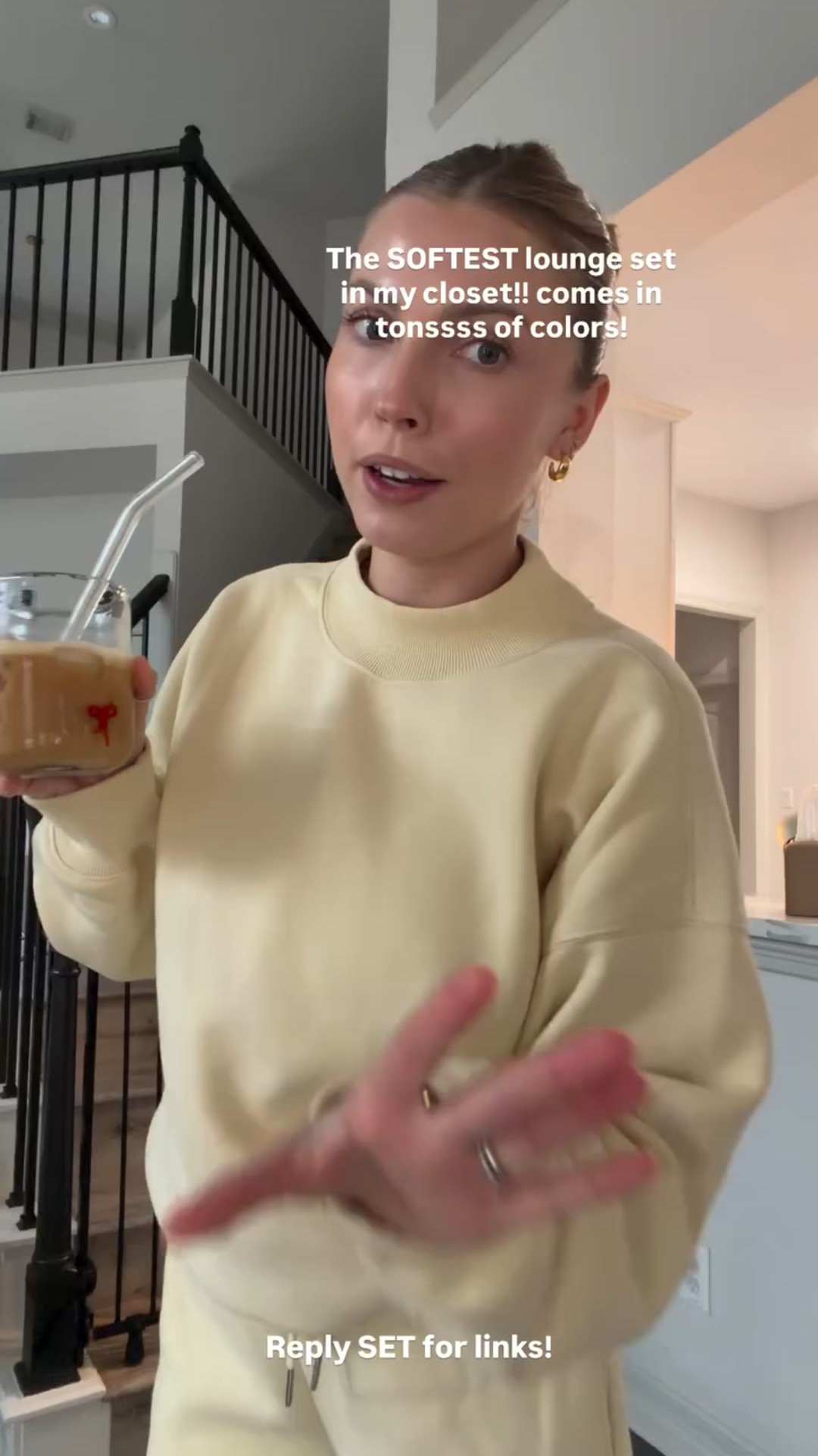 The SOFTEST lounge set in my closet!! comes in tonssss of colors! M in sweatshirt and S in pants! 

#LTKmomlife #LTKootd