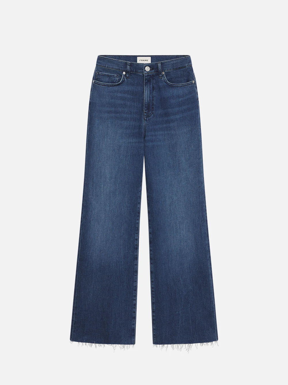 Le Slim Palazzo Raw Hem  in  Crossings | Frame Denim