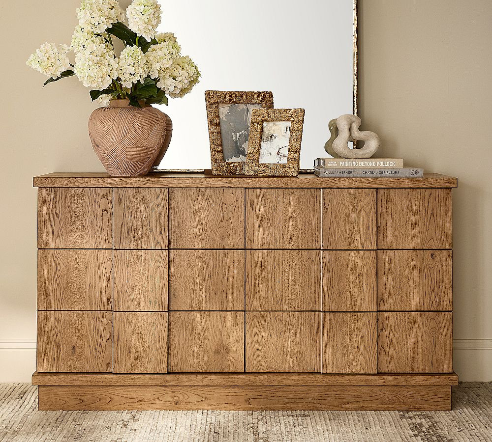 Aldon 6-Drawer Wide Dresser (62") | Pottery Barn (US)